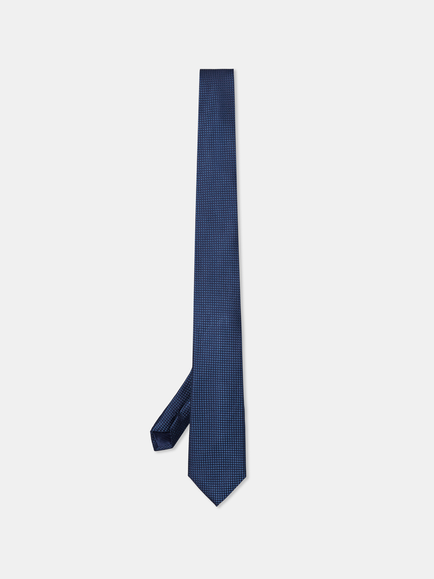 Plain 100% Silk Tie 7,5cm