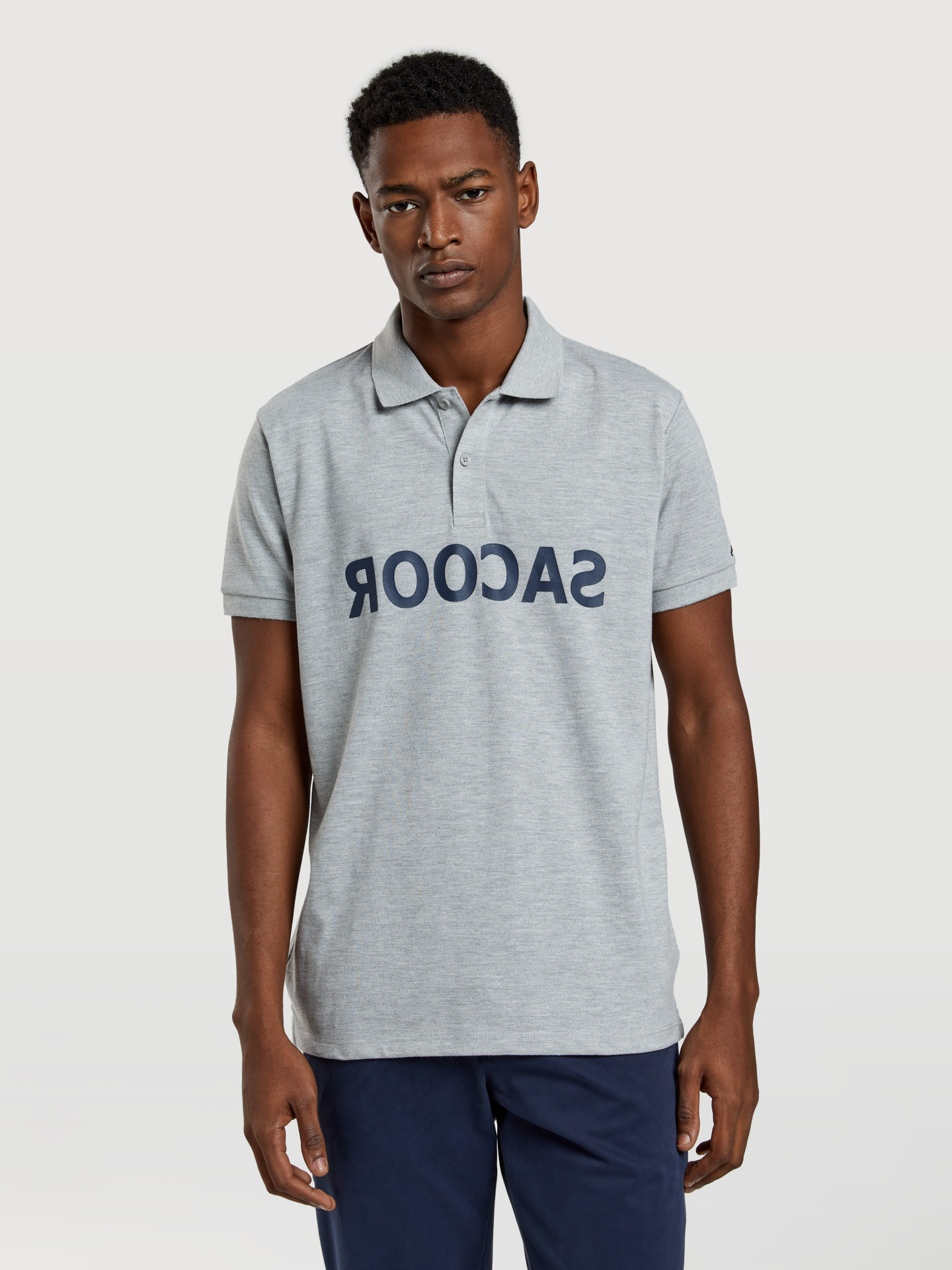 89 edition slim fit branding  piquÃ© polo shirt