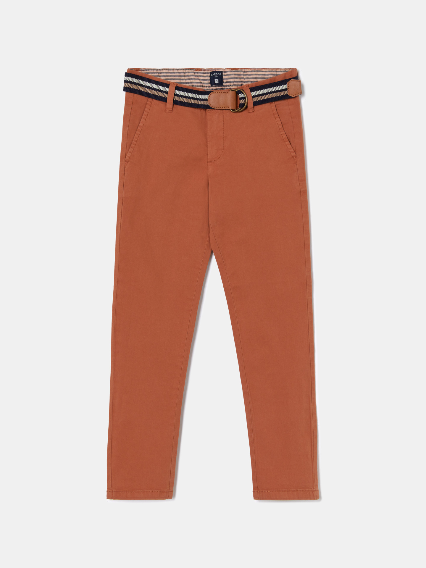 Basic Chino Trousers with Belt