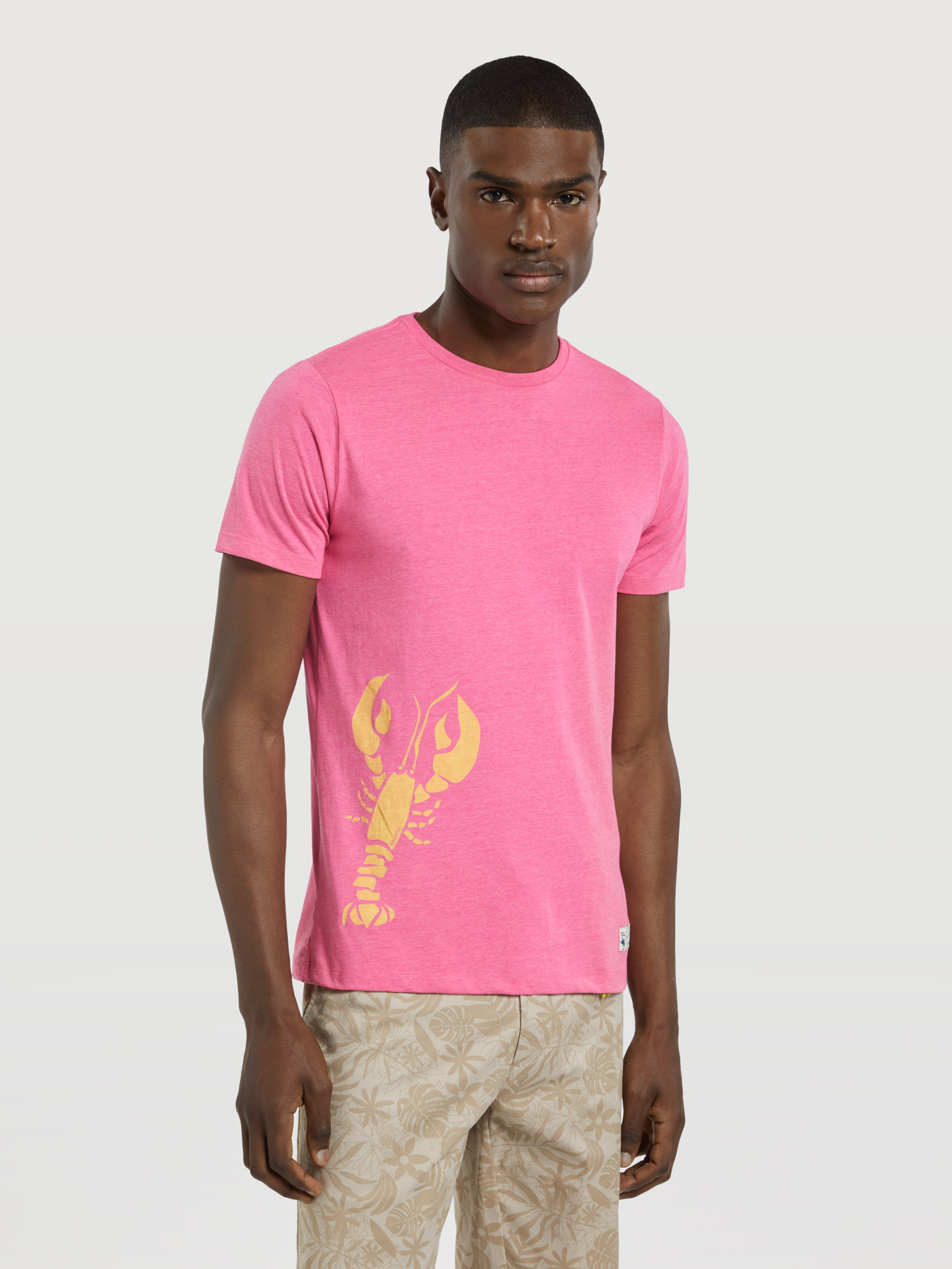 T-shirt With 'Sacoor Lobster' Print