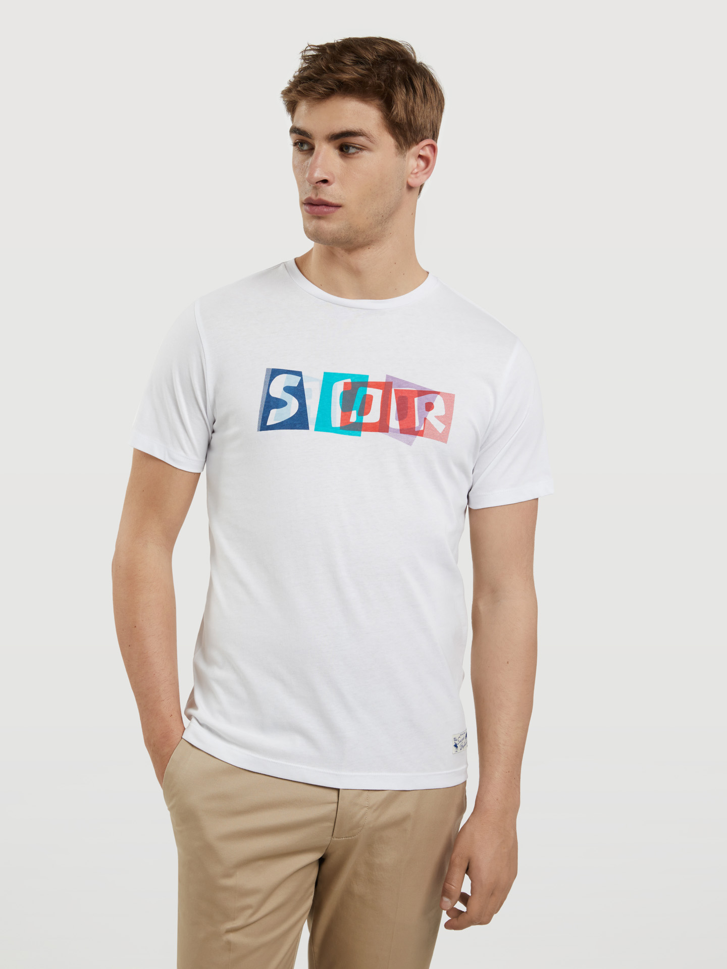 Respekt T-shirt With 'Sacoor Pop' Print