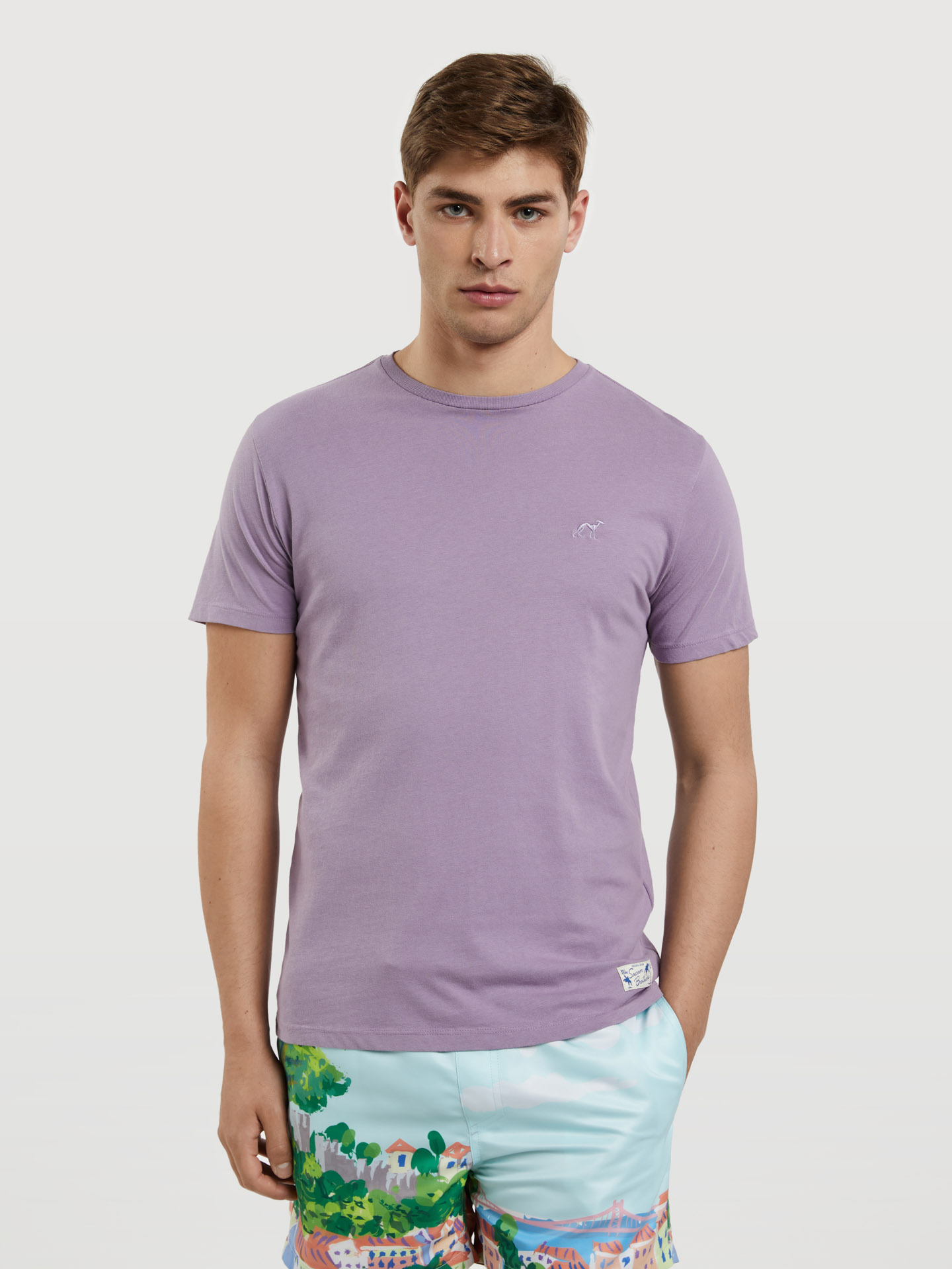 Respekt T-shirt With Chest Logo Embroidery