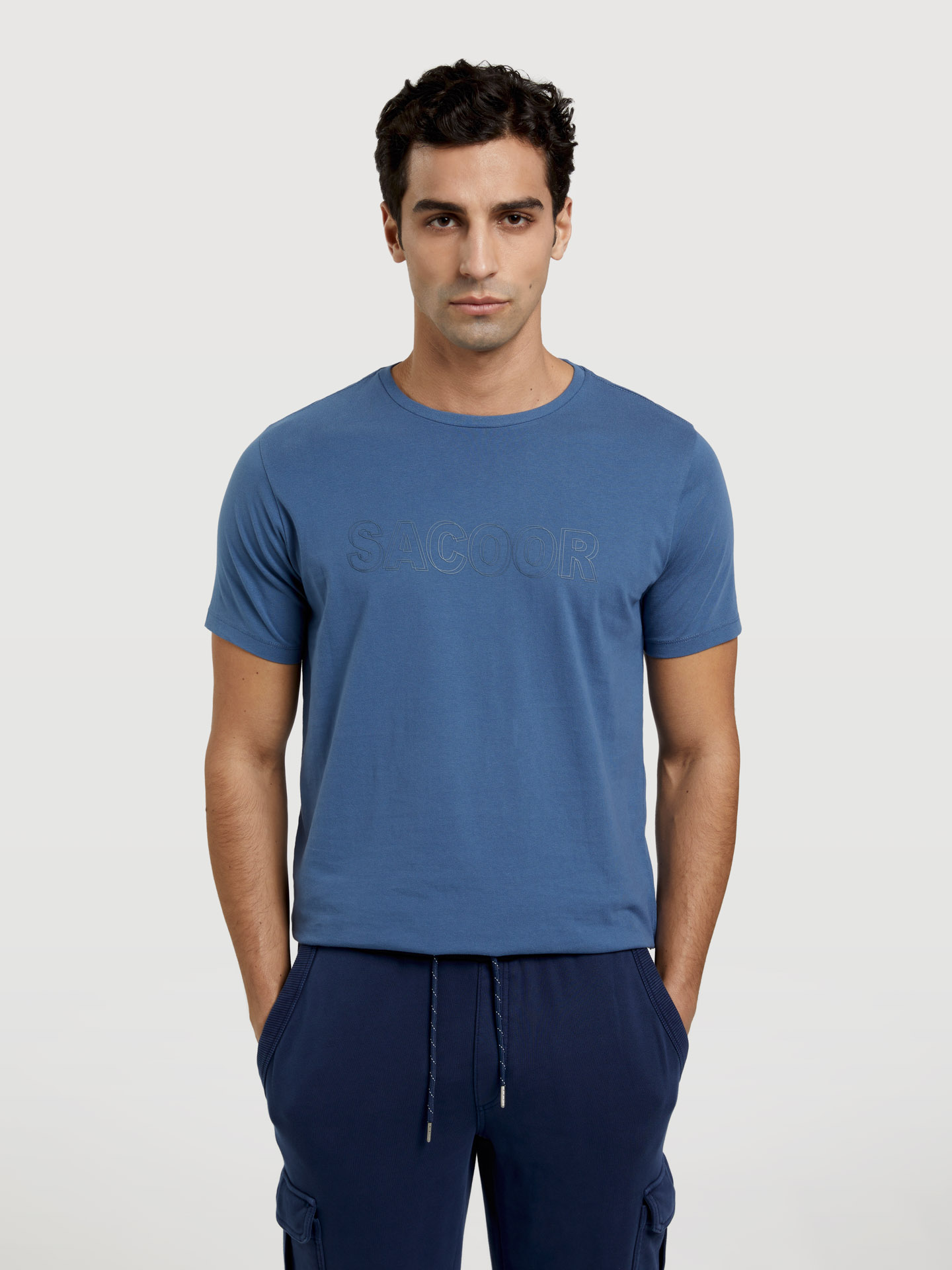 Garment Dye T-shirt with Branding