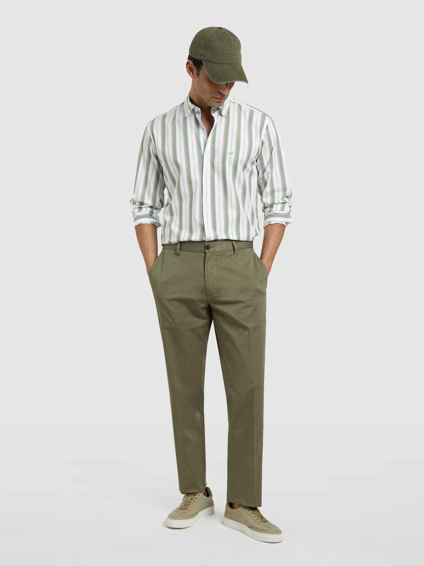 Basic Respekt Cotton regular fit Chino Trouser