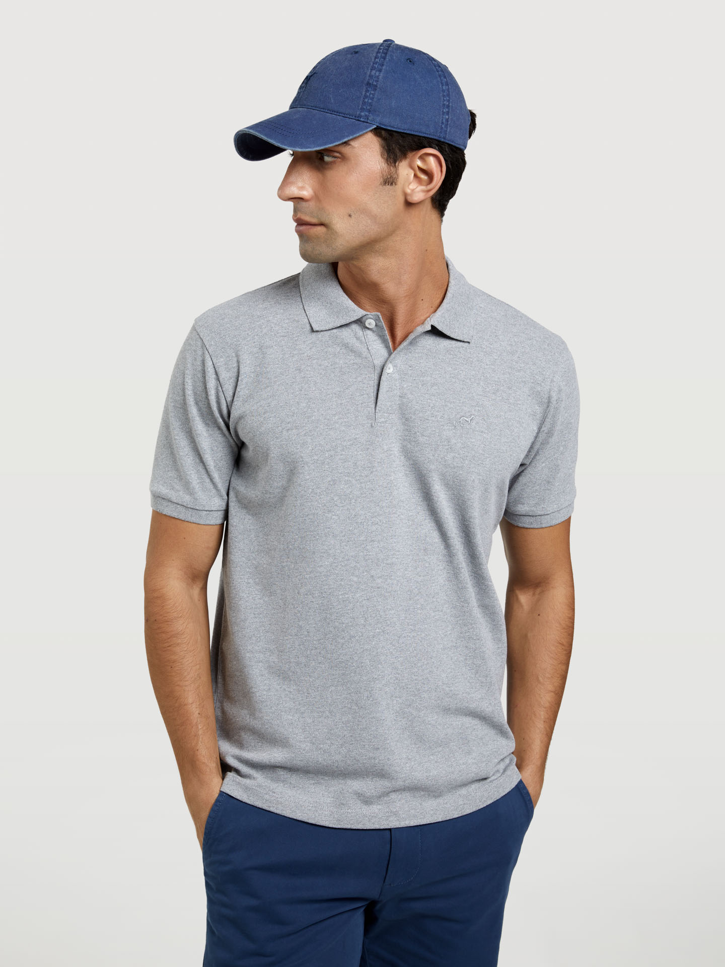 Regular Fit Basic Polo PiquÃ© Shirt