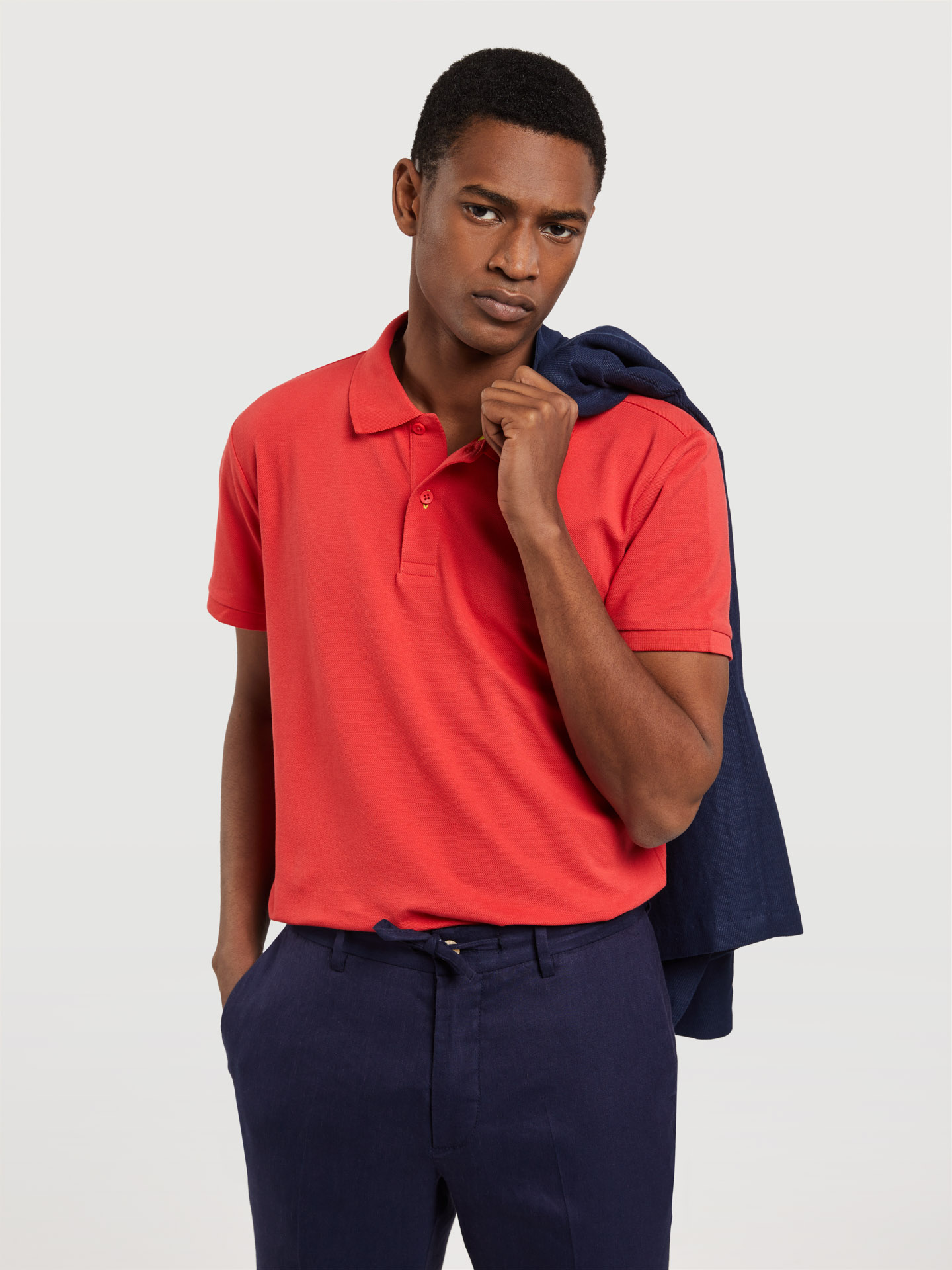 Respekt Polo PiquÃ© Shirt With ZigZag Chest Logo Embroidery