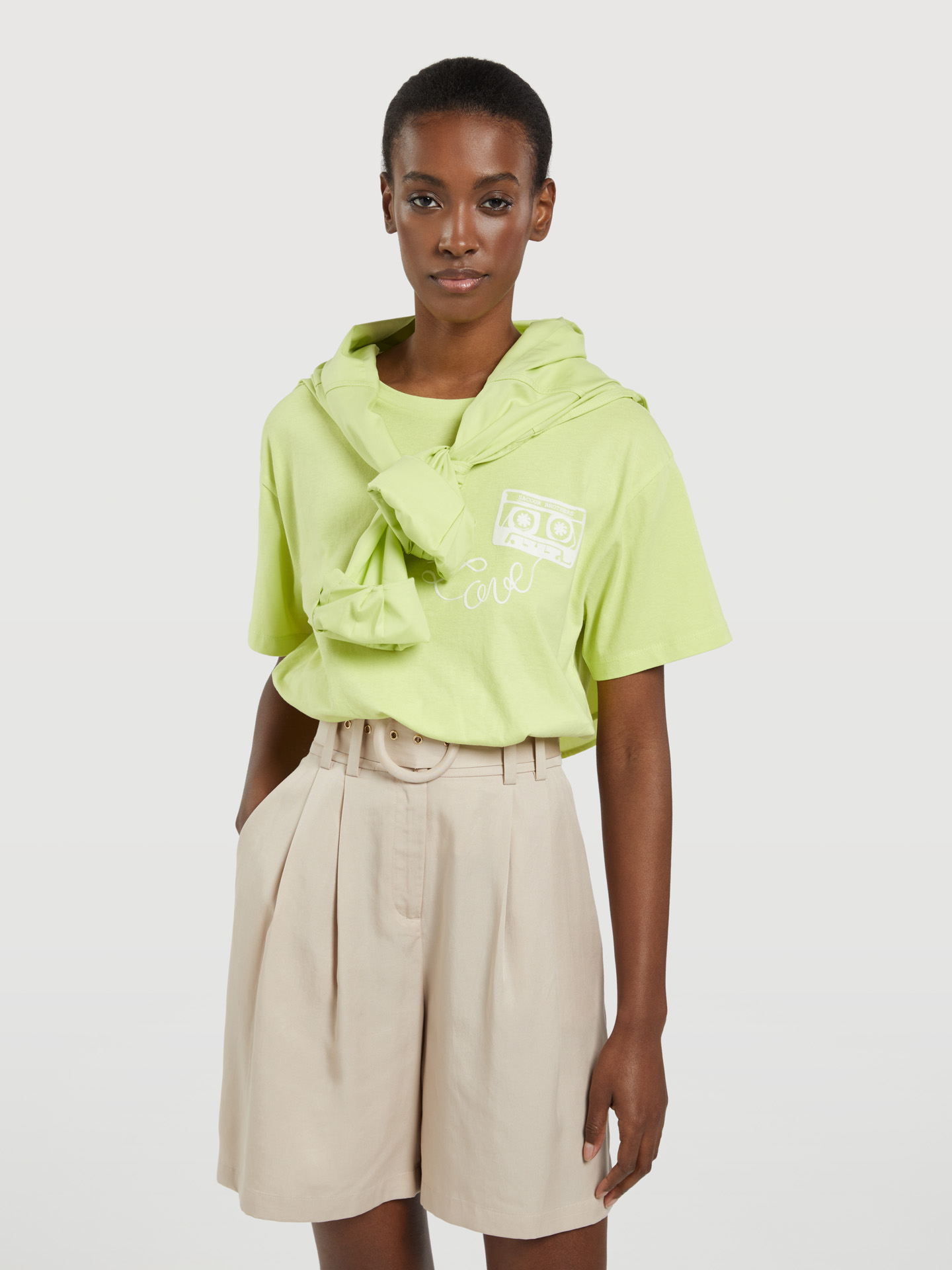 Mix Tape Print T-shirt