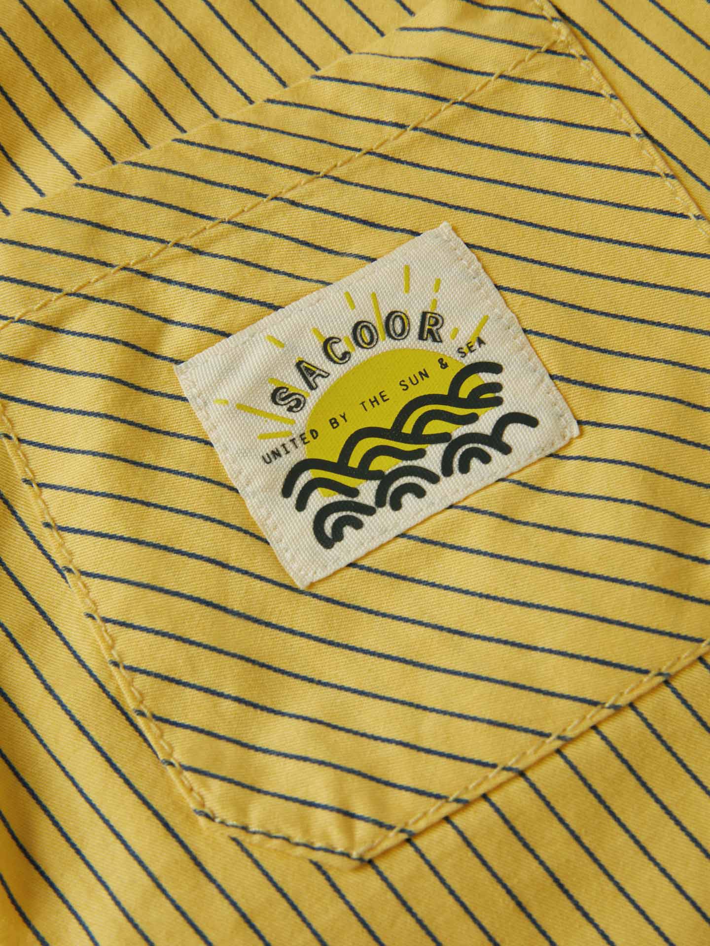 Striped Bermuda Shorts