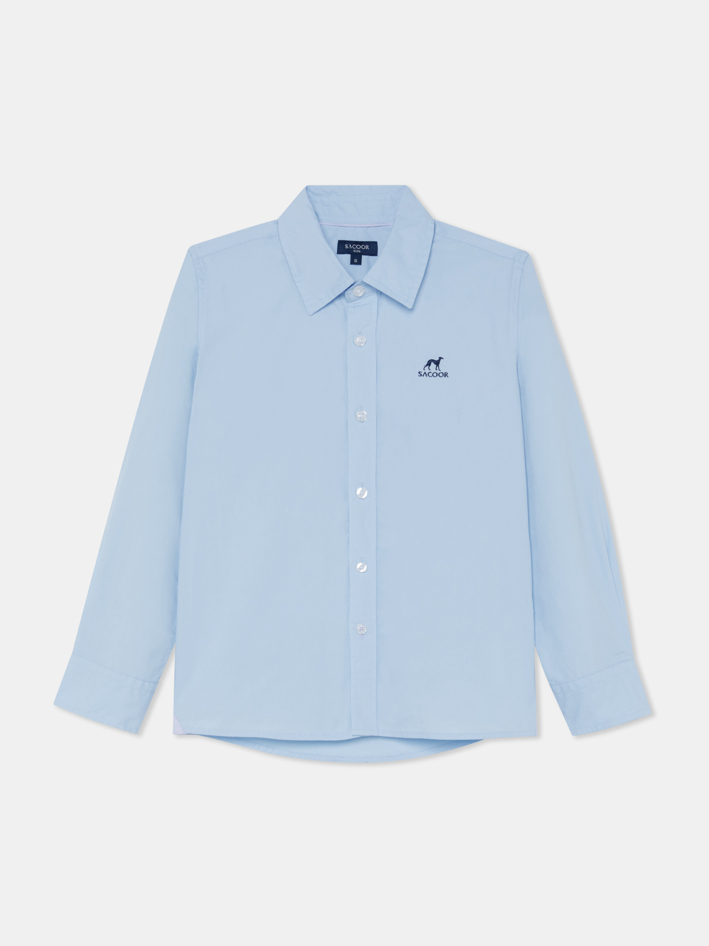 Casual Plain colour Poplin Shirt