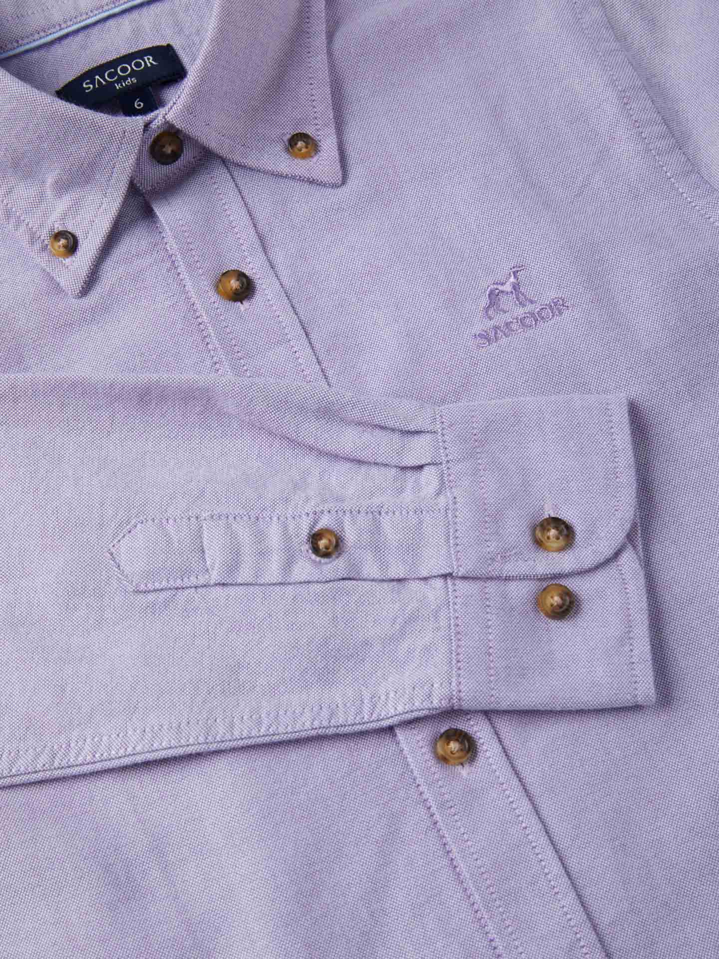 Casual Plain colour Oxford Shirt