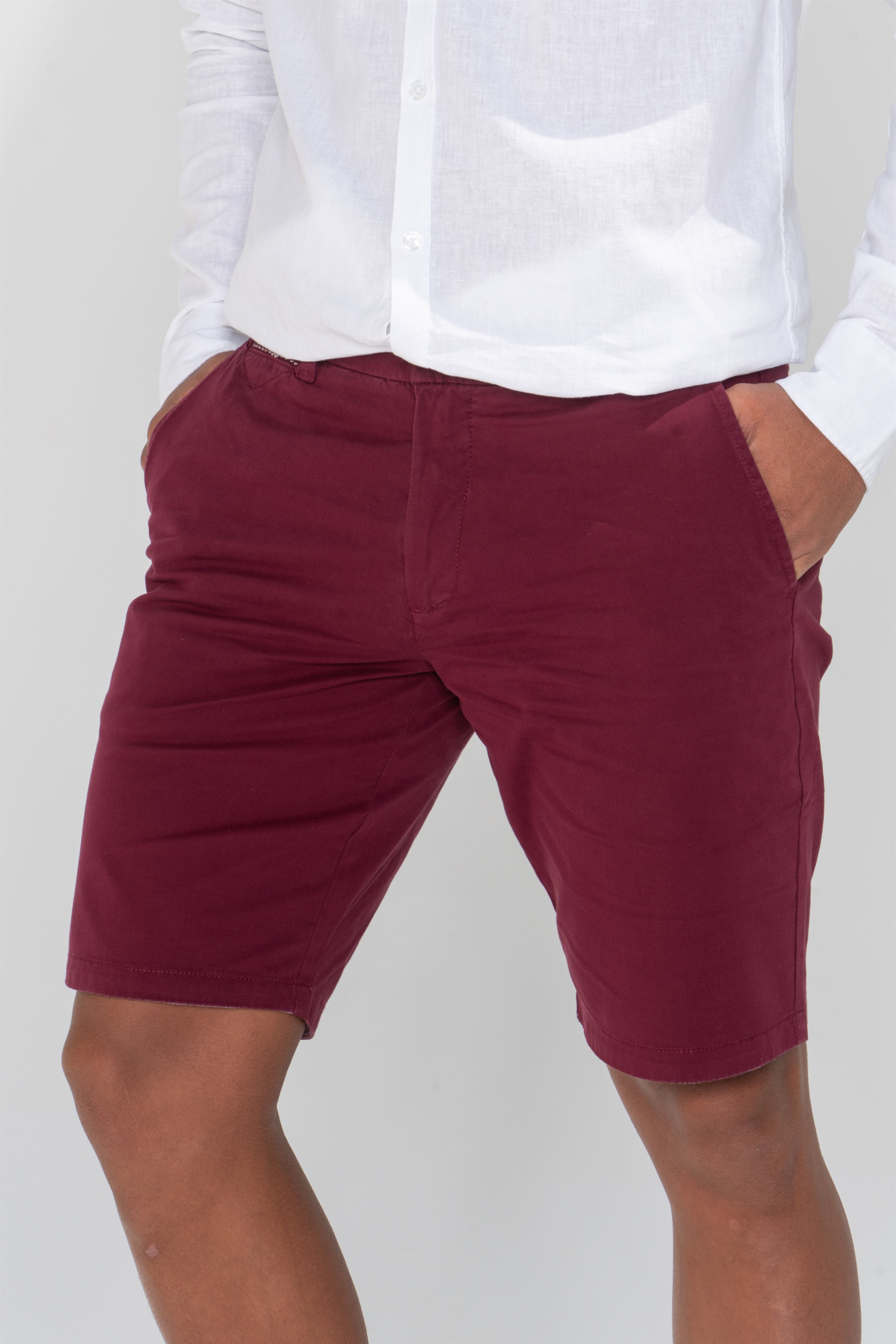 Palawan Bermuda Shorts in slim-fit with printed inner hem
