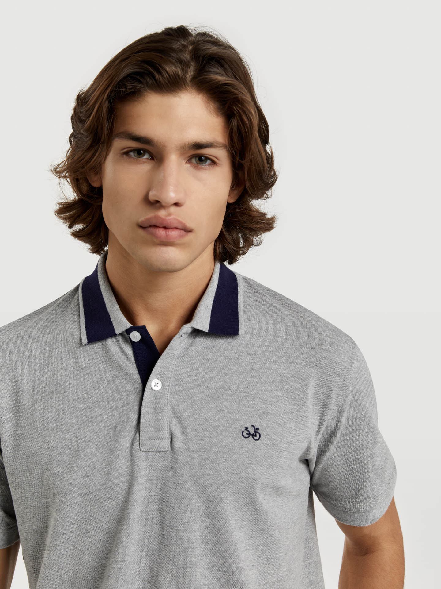 Men's basic polo shirt