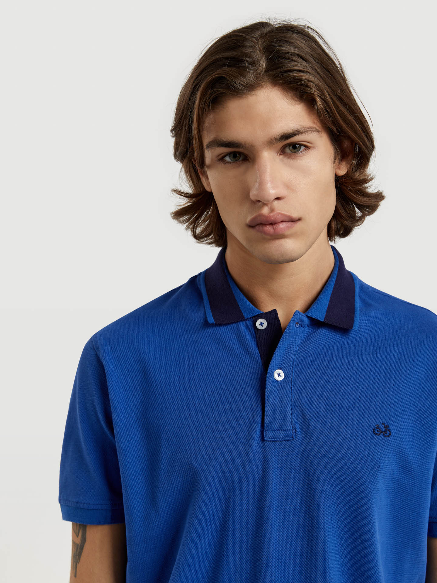 Men's basic polo shirt