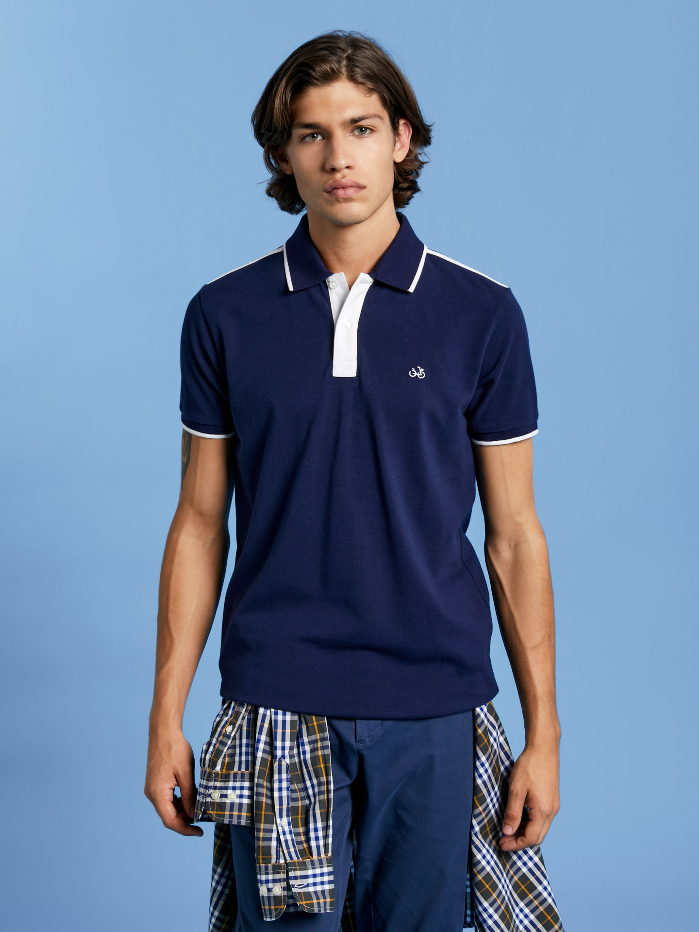 Men's polo piquet