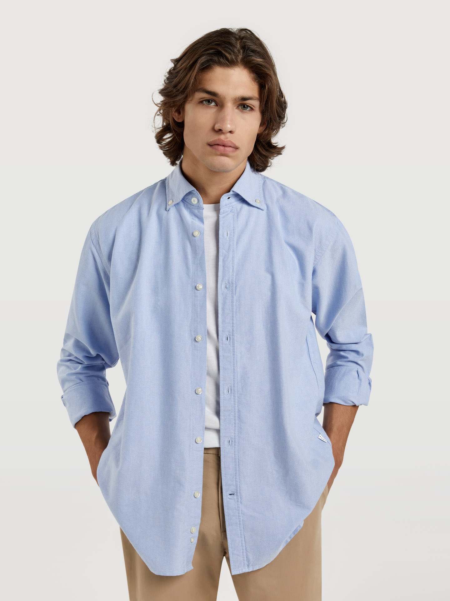 Men's Regular Shirt Button Down