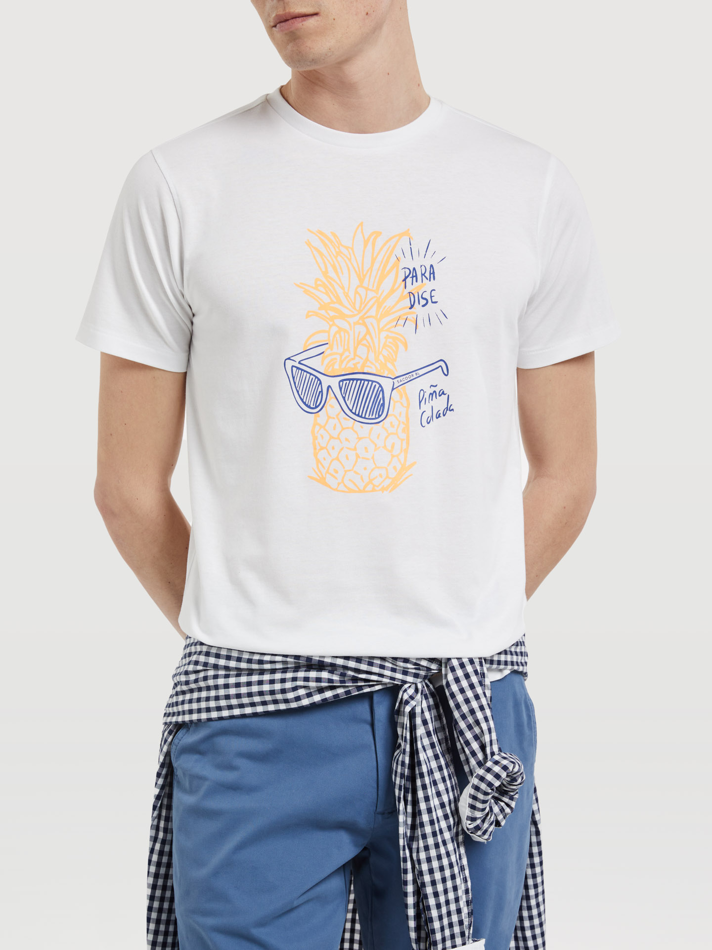 Man's T-shirt Cool Pineapple