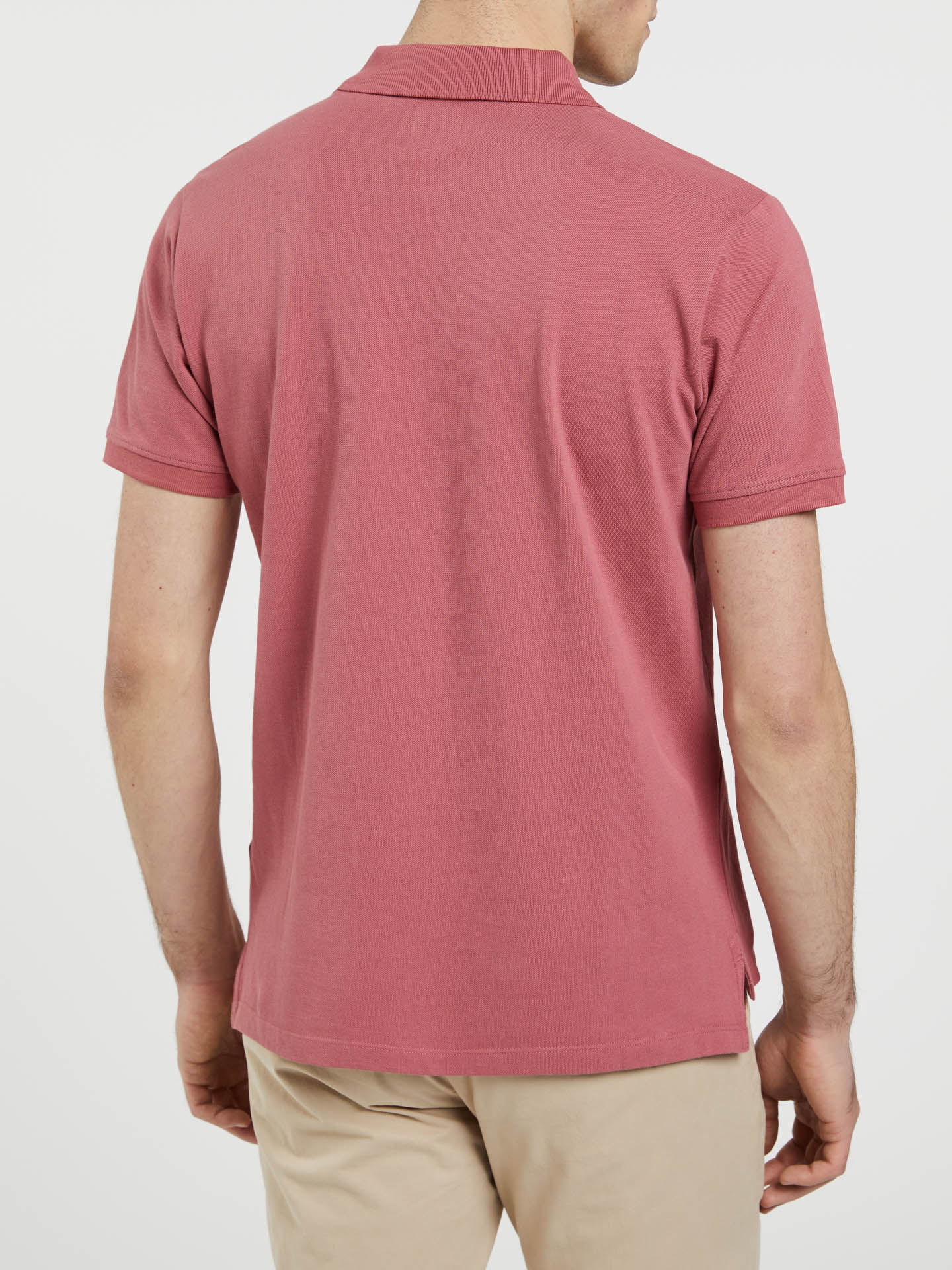 The basic short-sleeved polo shirt by SACOOR BLUE