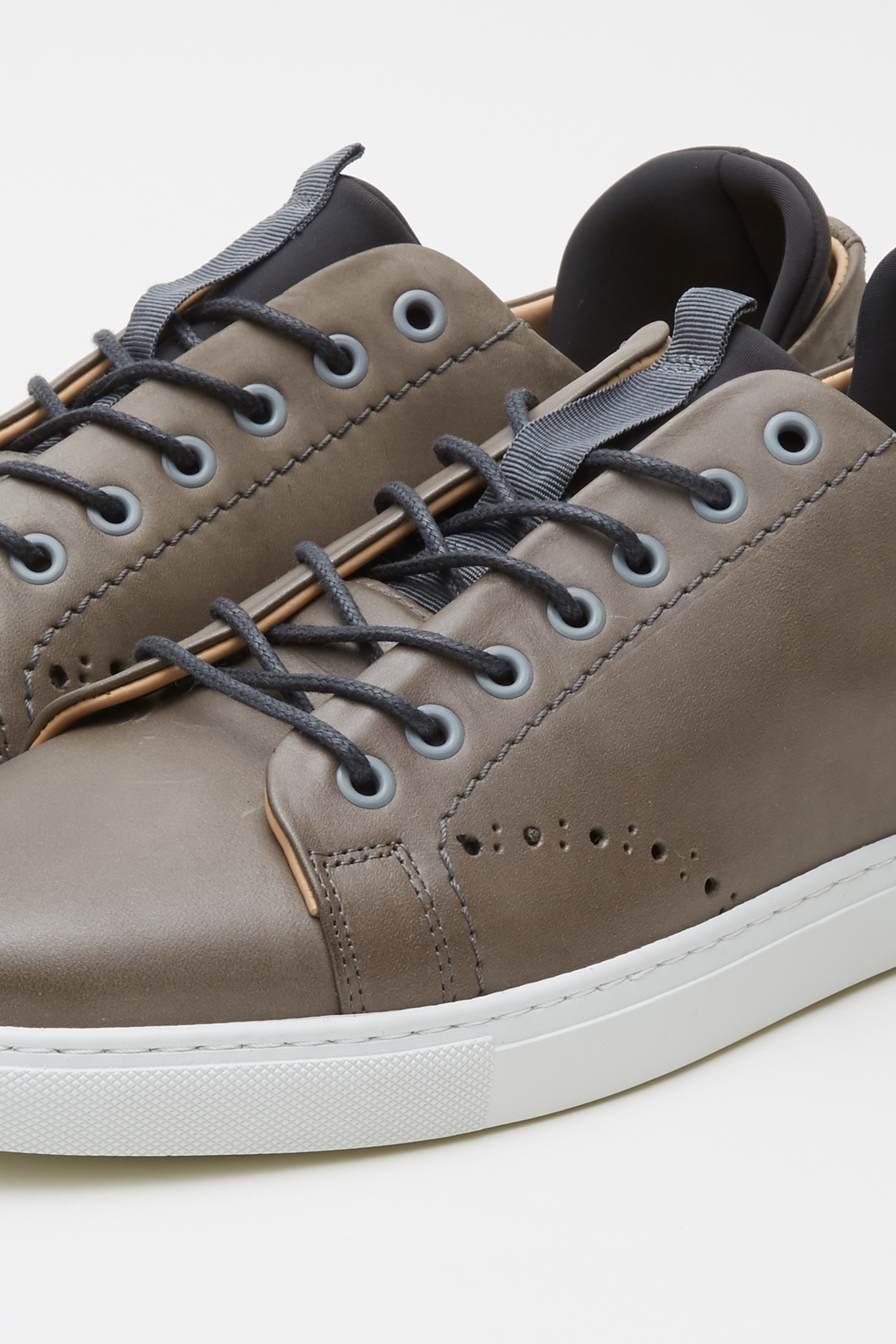 Men's Leather and Neoprene Trainers